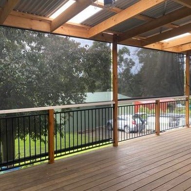 Outdoor Crank Handle Patio Blinds - All Blinds OnlineOutdoor Blinds